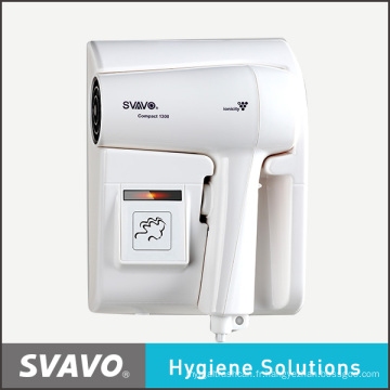 Svavo Bathroom Hotel Sèche-cheveux électrique Moteur Équipement de salon de beauté Ventilateur à cheveux avec réglage LCD V-175